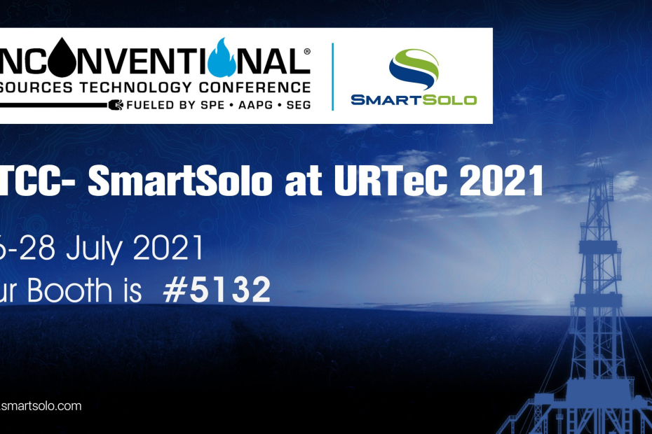 SmartSolo Invitation info card on URTeC 2021